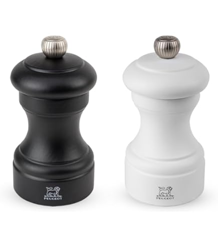 Amazon.com: Peugeot Bistro Pepper and Salt Mill Set, 4in - French