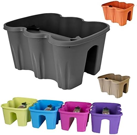 Railing Balcony Balcony Flower Box Railing Balcony Planter Box Flower Pot