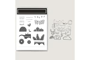 OANRUYAN 2025-2026 Stamps and Dies, Stamps and Dies Set for Card Making 2025, DIY Various Festivals Album Scrapbooking Birthdays Greeting Card (M3433)