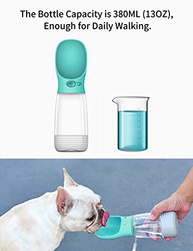 MalsiPree Dog Water Bottle with Poop Bag Dispenser, Portable Dog Travel Water Bottle Perfect for Walking, Hiking, On The… - Image 6