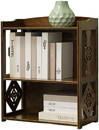 本棚木製本棚 回転収納ディスプレイラックフロア立ち棚 キャビネットラックrganizer シンプル分解本棚 売り出し Floor メディアの表示と保管を回転させます Fifth