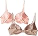Lily of France Women's Lightly Lined Bra 2 Pack 2179760
