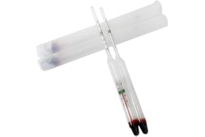 Adamas-Beta Aquarium Marine Test Sea Saltwater Hydrometer Reef - Ocean Hydrometer Salinity Meter for Fish Tank Water Salinity