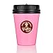 Lavince Kawaii Jumbo Squishies Coffee Cup Super Slow Rising Squishy Stress Relief Toys Mini Squishy Donuts Scented Silly Squishies Keychain for Kids and Adults(Pink)