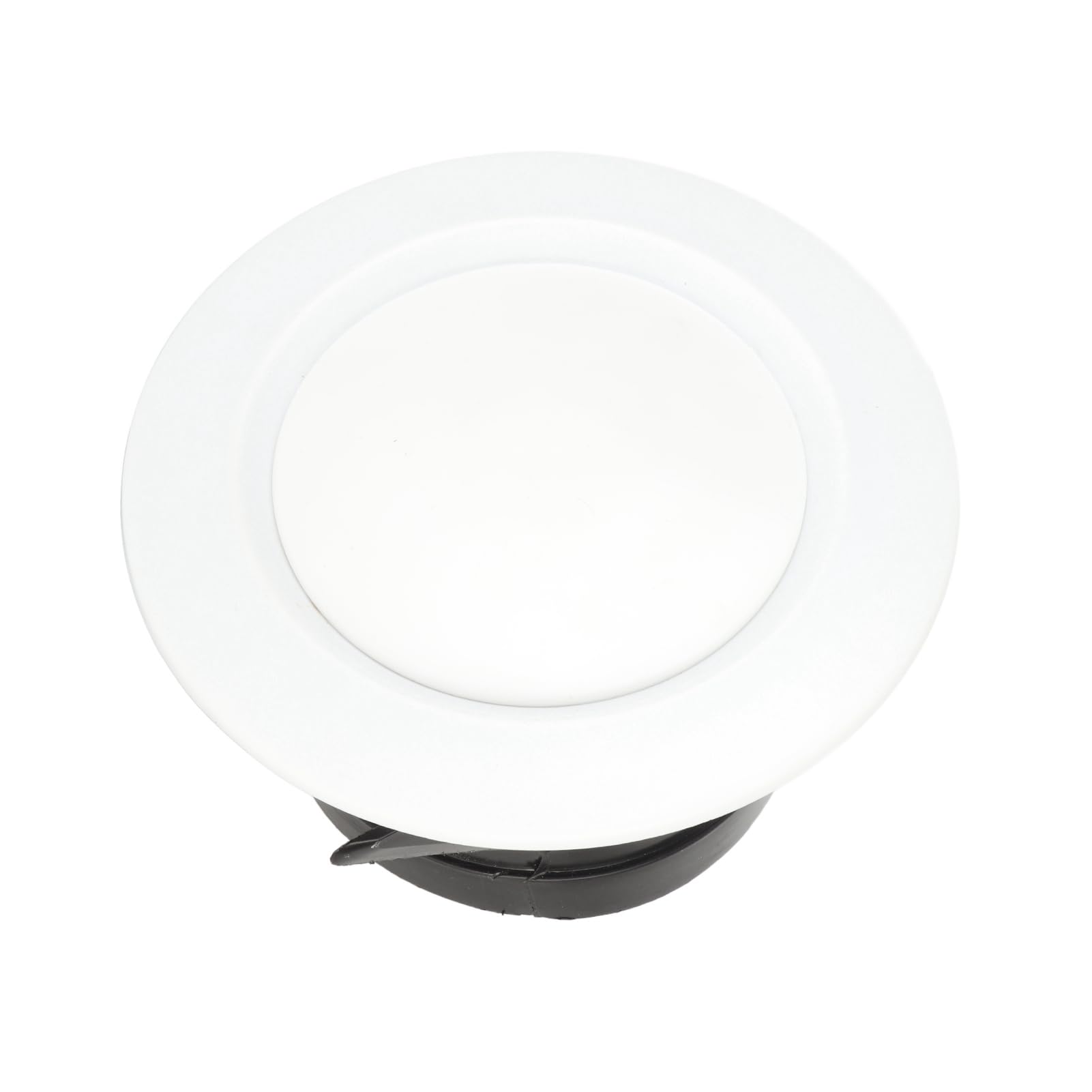 Sunicon Ventilation Ducting Cover,100mm Round Ceiling Vent Adjustable Air Valve Grill Ventilation Ducting Hose Cover for Bathroom Office Kitchen