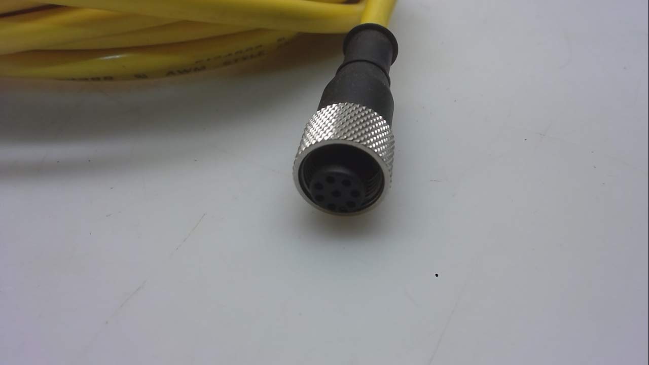 Banner Engineering Qde 825d Cordset M12 Euro Female Straight 8