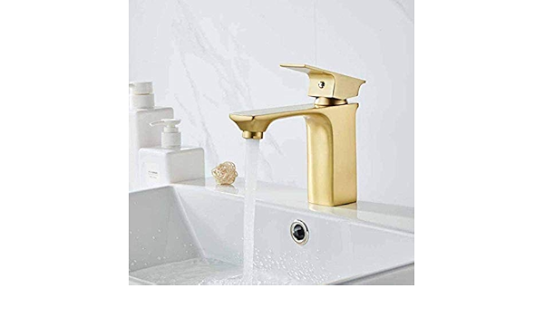 XIANWEI Faucet Cuenca Faucet Baño Fregadero Cepillado Grifo ...