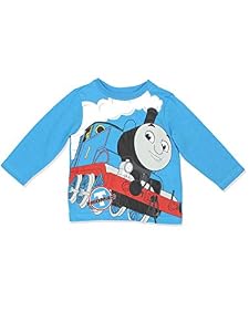 Image of Hit Entertainment Thomas The Train & Friends Boys Long Sleeve Tee (4T, Blue)