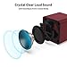 Bluetooth Speakers, LFS Portable Wireless Speaker,Square Mini Speaker with 5W Loud Sound, Rich Bass, Built-in Speakerphone,TWS Supported,Compatible with iPhone Ipad Android Smartphone and More(Red)thumb 1