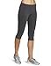 Lataly Women's Activewear Capri Yogapants Legging Workout Gym Tight Yoga Pants Color Black Grey Pack of 2 Size M
