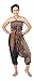 LOFBAZ Yoga Harem Pants for Women Elephant Boho Hippie Bohemian Beach Jumpsuit