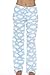 Just Love 6324-10049-M Women Pajama Pants/Sleepwear,Clouds Blue,Medium