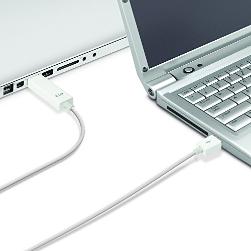 iLuv Award Winning High Speed USB File Transfer Cable with Shielded Cable for Optimal Signal Transfer Between Mac and PC, Mac and Mac, and PC and PC , No Flash drives or CD/DVDs Required (4")