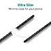 Sunnyw Samsung A51 Case, Galaxy A51 Case, Samsung Galaxy A51 Case (NOT for 5G Version) with Tempered Glass Screen Protector, Ultra Slim Ribbed TPU Shock Absorbing Scratch Resistant Case (Black)
