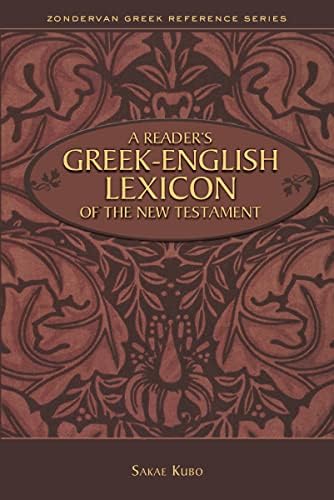 A Reader's Greek-English Lexicon of the New Testament (Zondervan