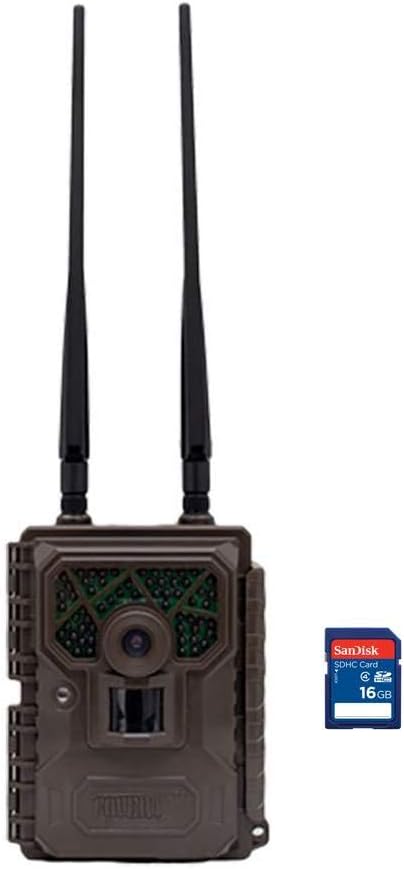 Covert Code Black Wireless LTE Cellular Trail Game Camera + 16GB SD Memory Card