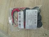 AEDIKO 10pcs CR2032 Battery Holder with Switch 3V Leads Black 13.5 cm view 3
