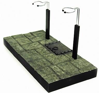 Stone / Dungeon Resin Base * LARGE / 2 FIGURE DISPLAY * Sixth Scale Figure Environment by Sideshow Collectibles