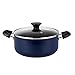 Cook N Home Cookware 11-Piece Nonstick, Excilon Blue Diamond Ceramic, Dishwasher Safe PTFE/PFOA/APEO-Free Home Kitchen Ware Pots & Pan Set w/Saucepan, 10