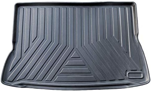 新型ライズ ラゲッジマット カーマット トランクルーム トレイ 防水 3d ラバーマット ブラック 1p