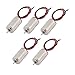 uxcell 5 Pcs DC 4.5V 32500RPM Wire Lead Coreless Motor for RC Helicopter Toy