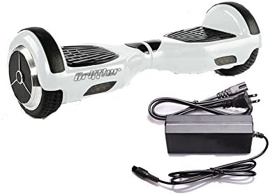 Drifft White 6.5" UL 2272 Certified Hoverboard - Electric Self-Balancing Scooter