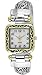 Moulin Women's Elegant Medallion Cuff Silver and Gold Watch #12036.74069