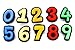 AUEAR, 36 Pcs Set of Letter Number Shoe Charm Clog Charms Alphabet Shoe Charms for Croc Shoes Wristband Bracelet