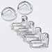 24 Packs Baby Safety Edge Corner Guards Edge Safety Bumpers with 3M Adhesive (L Shaped & Ball Shaped)