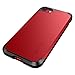 iPhone 7 Case, LUVVITT [Ultra Armor] Shock Absorbing Case Best Heavy Duty Dual Layer Tough Cover for Apple iPhone 7 - Red