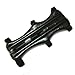 Chuangtong Archery Arm Guard Shooting Protection Safe Guard PU Leather with 3 Adjustable Straps