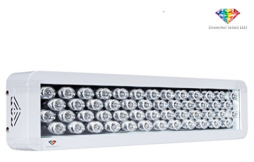 Advanced LED Lights – LED Grow Light Full Spectrum for Indoor Plants Vegs and Flowers – Diamond Series LEDs 100w With USA Made Bridgelux Blue and White 3w LEDs