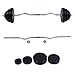 Giantex 52 LB Barbell Dumbbell Weight Set Gym Lifting Exercise Solid & Hollow Curl Bar