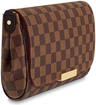 Women's Canvas Pochette Favorite MM Double-use Chain Flap Bag Small Crossbody Bag Shoulder Bag