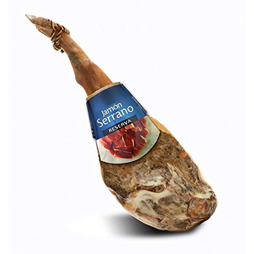 Jamon Serrano Serrano Schinken Hinterkeule Ca 6 5 Kg Amazon De Lebensmittel Getranke