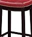 Linon Claridge Red Counter Stool, 26