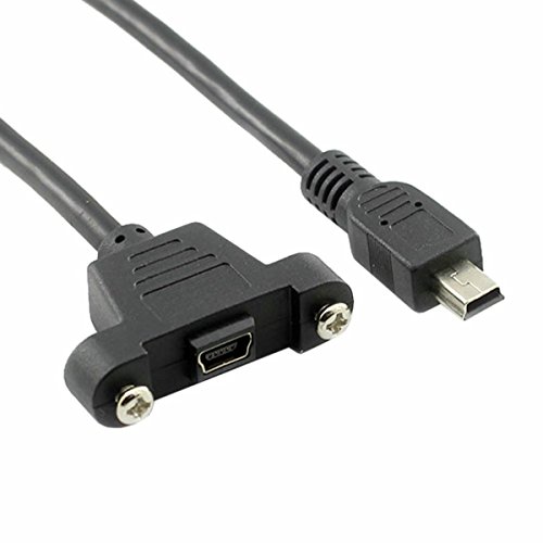 Hotl panel mount type usb 2.0 usb mini b male to usb mi…