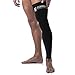 Copper Compression Leg Compression Sleeve - Copper Infused Knee Compression Stabilizer Brace for Running, Meniscus Tear, ACL, MCL, Arthritis, Joint Pain Relief. Thigh & Calf Support. Fit for Men & Women.