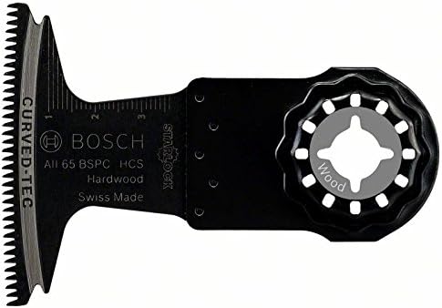 Bosch 2608662356 Plunge Saw Blade HCS AIZ 65 BSC, Hard Wood, 40 x 65 mm, black