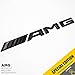 New Style Mercedes-Benz AMG Emblem 3D ABS Black Trunk Logo Badge Decoration Gift (Gloss Black)