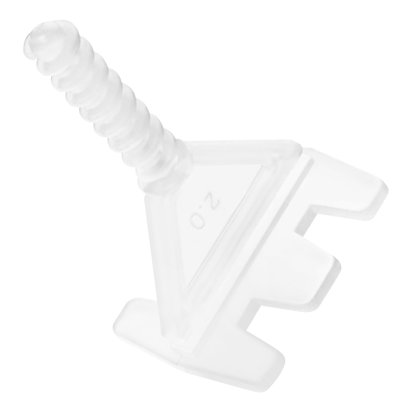 Flintronic 200PCS Tile Leveling System 2mm, Screws Tile Levelling System, Tile Spacers Leveling Clips, Tile Spacers Only, Tile Leveler Spacers, Tile Installation Tool for Stone and Floors — image 1