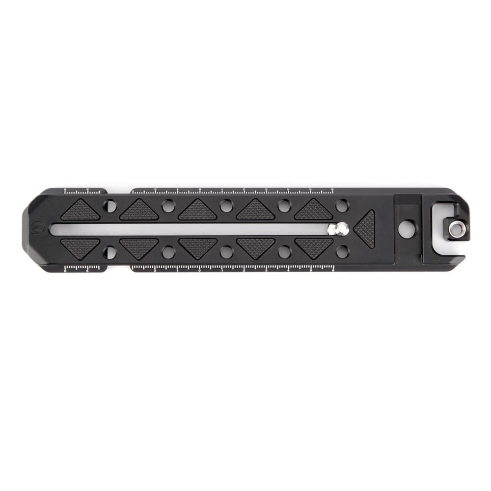 3 Legged Thing Ultra Plate – 200mm Arca-Swiss Compatible Long Quick Release Plate | Multi-Mount for Cameras, Accessories & Rigs (Darkness)