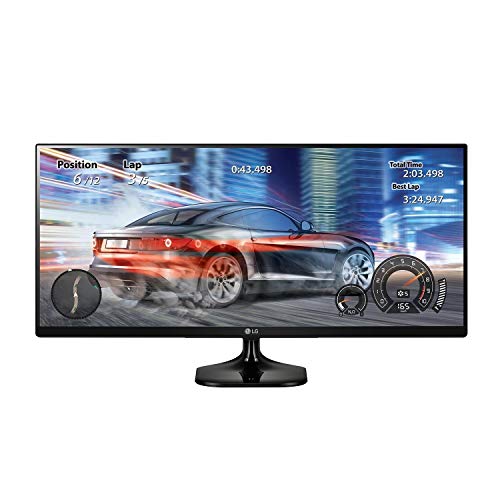 LG 25UM58-P UltraWide Monitor 25'' 21:9 FHD () IPS Display, sRGB 99%, On-Screen Control, Screen Split 2.0, Game Mode