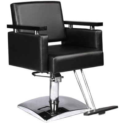 Modern Black Hydraulic Styling Chair Salon Equipment SC-10BLK