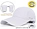 ELLEWIN Baseball Cap Quick Dry Travel Hats UPF50+ Cooling Portable Sun Hats For Sports Golf Running Fishing Outdoor Research With Foldable Long Large Bill