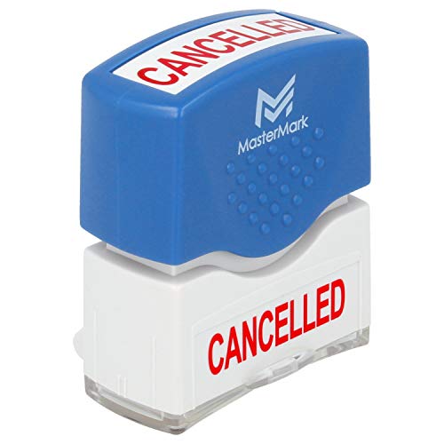 Cancelled Stamp MasterMark Premium PreInked Office Stamp Pricepulse