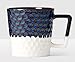 2017 Siren Scales Anniversary Collection Navy Blue and White Ceramic Mug 12oz