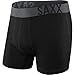 Saxx Blacksheep Boxer Brief, M, Black Heather