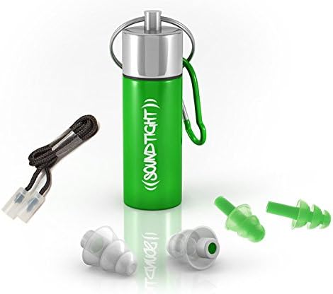 SoundTight โ 2 High Quality Ear plugs for Musicians. Designed by Real Musicians. High Fidelity Earplugs Ear & Noise Protection Acoustic Filters that Reduce Volume