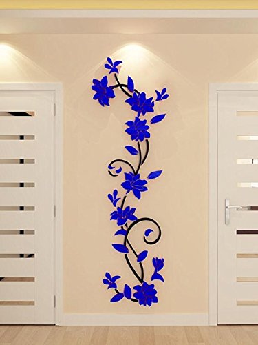 Buy Wall Decal Diy 3d Acrylic Crystal Wall Stickers Living